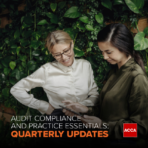 Audit Compliance and Practice Essentials Quarterly Updates